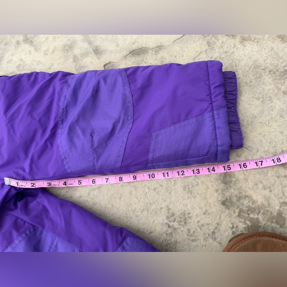 Snozu girls purple Snowsuit - Picture 9 of 10